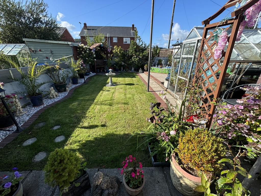 Rear garden (fourth image)