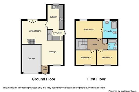 3 bedroom detached house for sale, Kestrel Way, Haswell, Durham, Durham, DH6 2BF