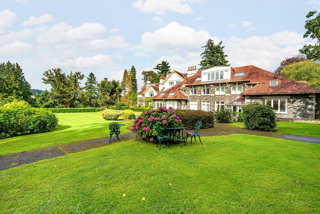 Rear elevation and communal garden