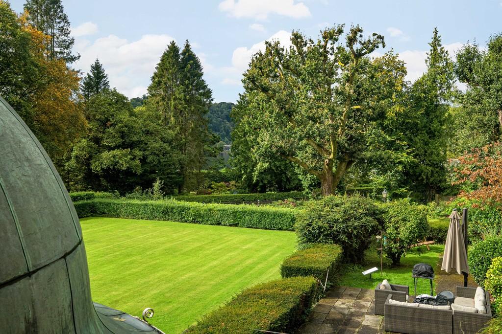 Communal garden and view