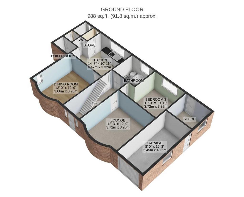 Ground Floor Plan.