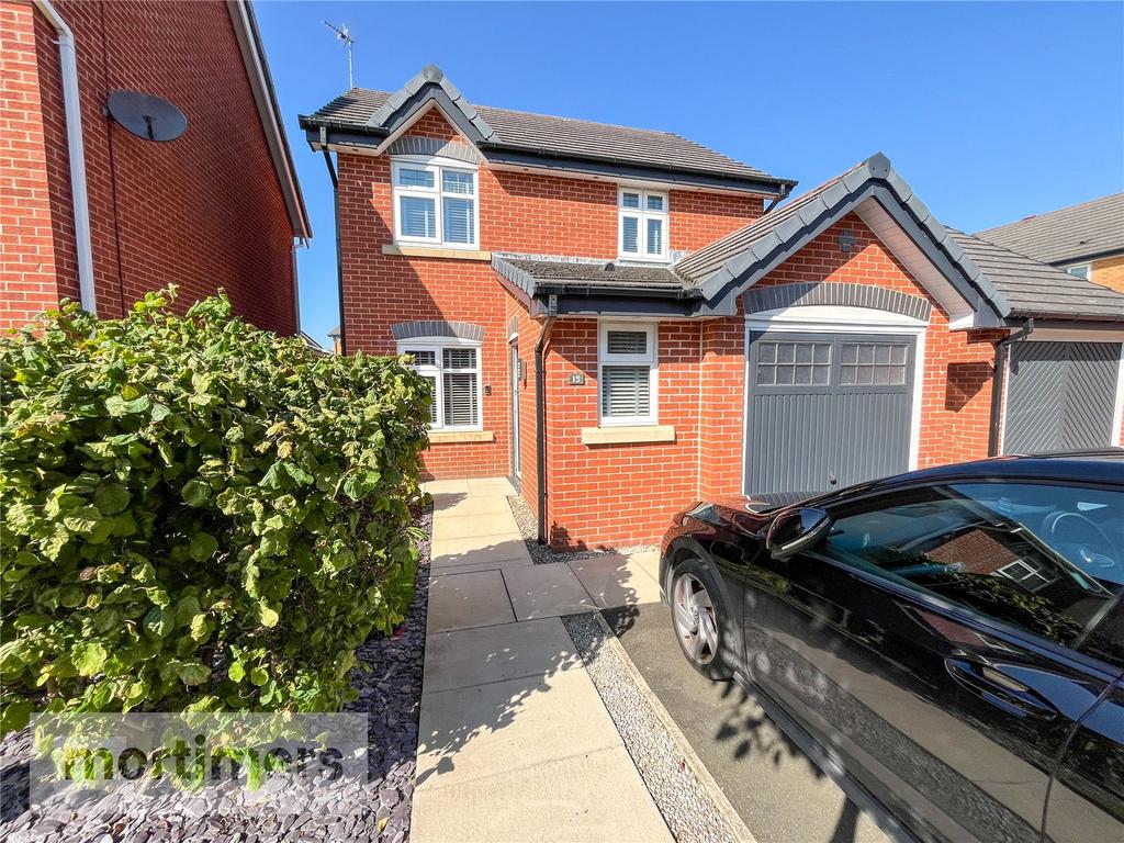 Honeysuckle Court, Huncoat... 3 bed detached house for sale £230,000