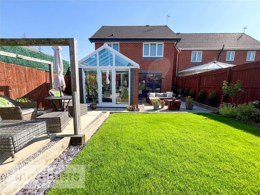 Honeysuckle Court, Huncoat... 3 bed detached house for sale £230,000