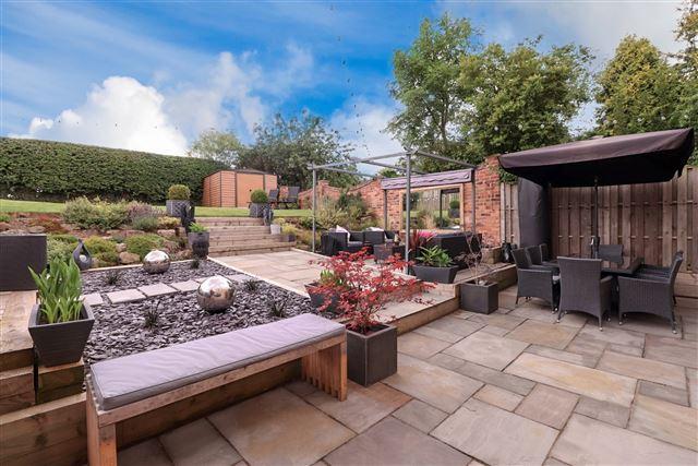 Rear garden