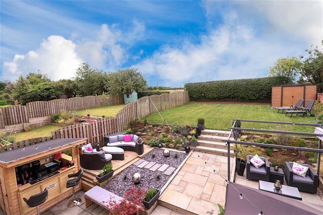 Rear garden