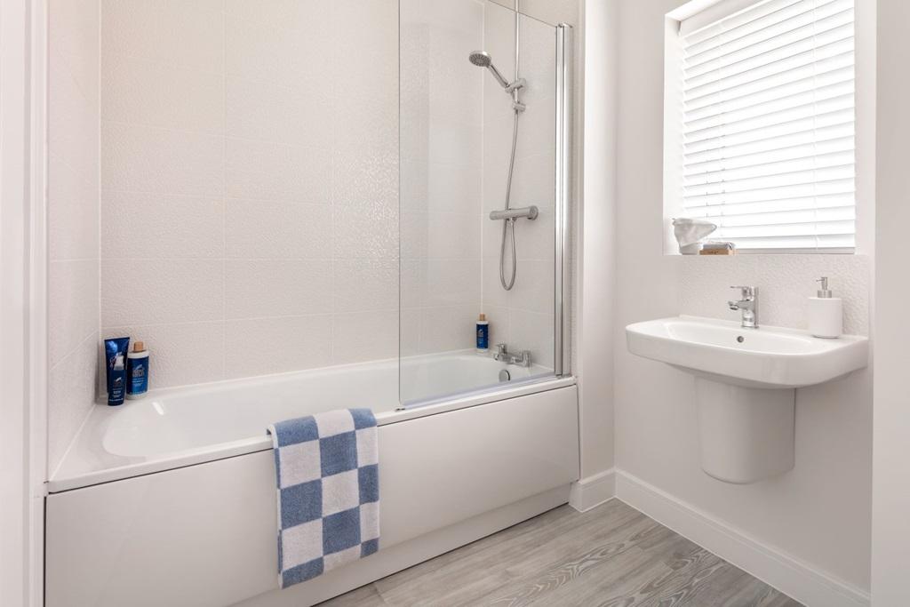 A Taylor Wimpey bathroom is easy to clean