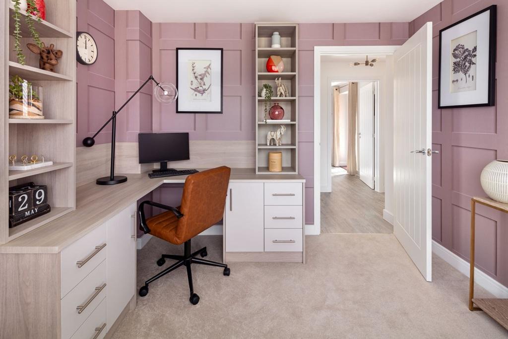 A flexible ground floor study or dining room