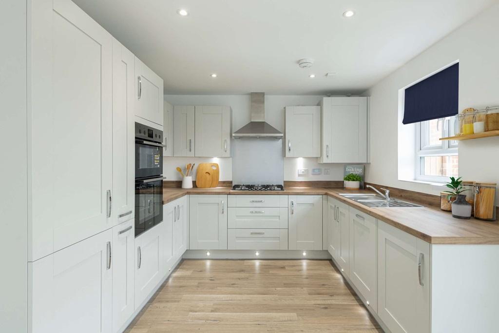 A brand new, modern kitchen is ready to go from...