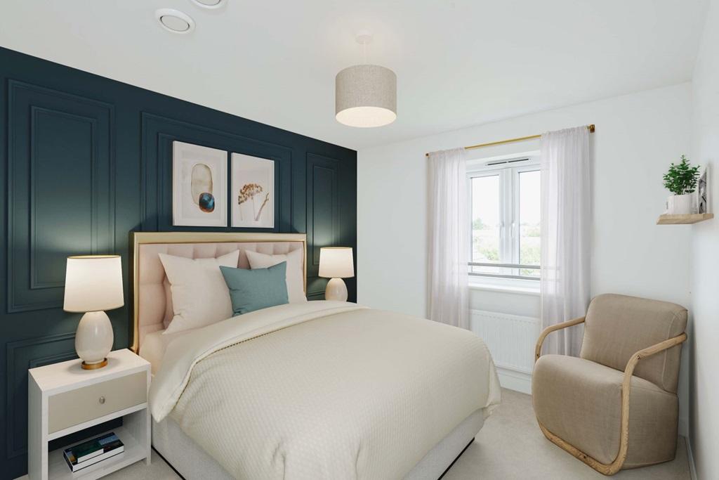 A second double bedroom means you don't need to...