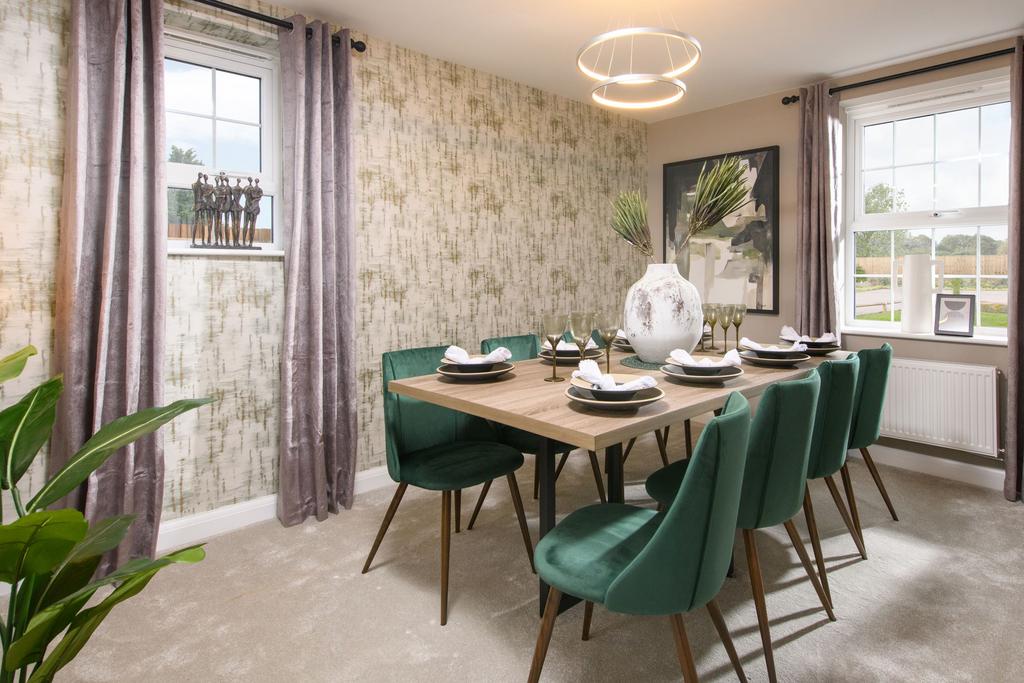 Plot 1   The Moreton Show home at Riverside...