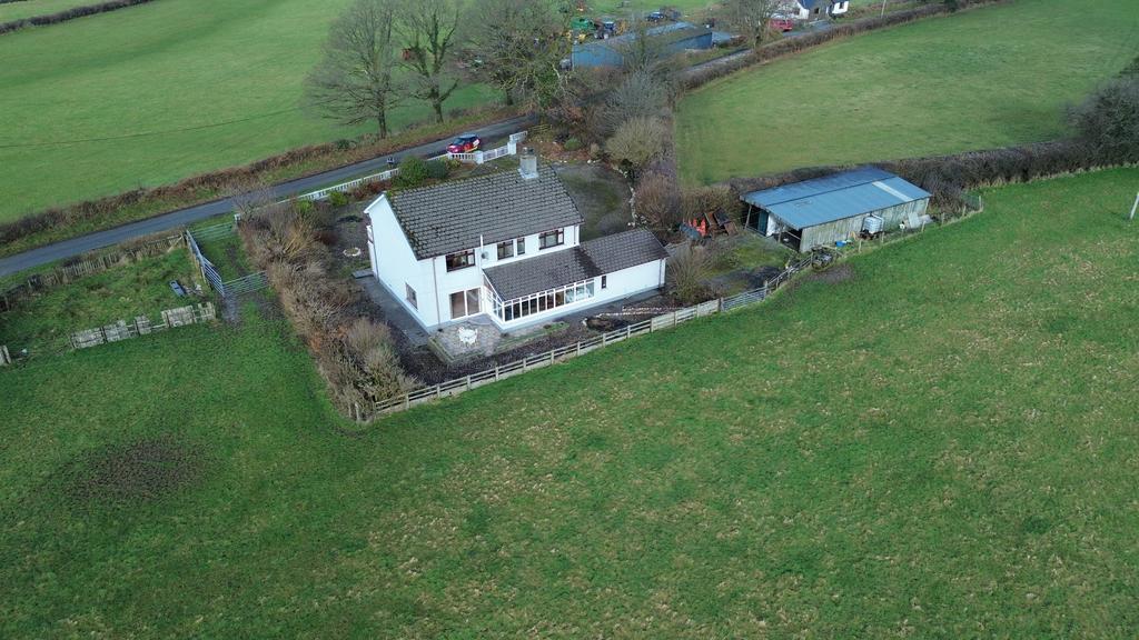 Rear of property