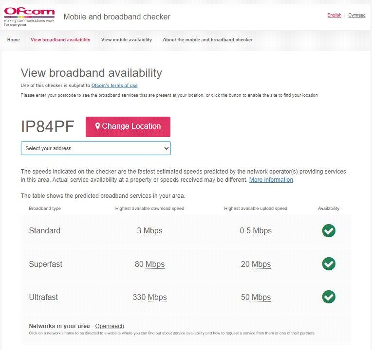 Broadband Check