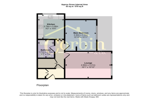 1 bedroom flat to rent, Pinelands Court, Bournemouth, Dorset