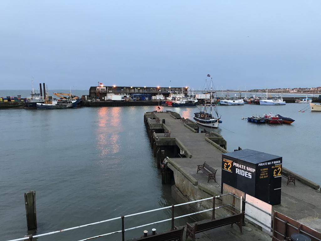 Bridlington Harbour at sunrise