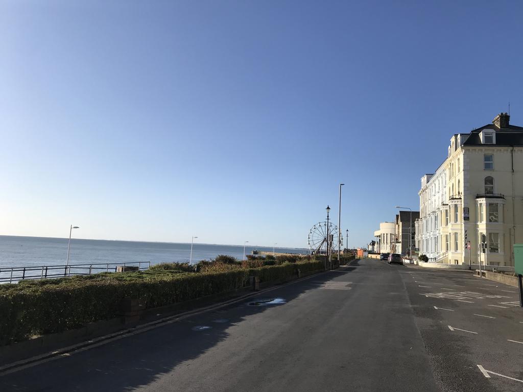 Promenade just outside the front door
