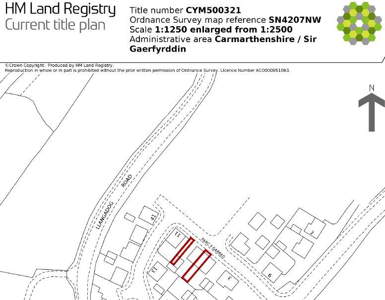 Plan 7 Parc  Y Garre