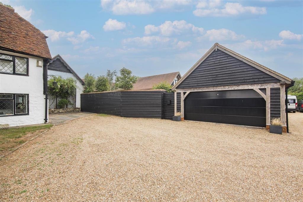 Oak framed Double Garage