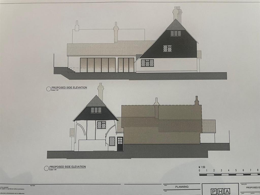 Side Elevation of proposed Extension