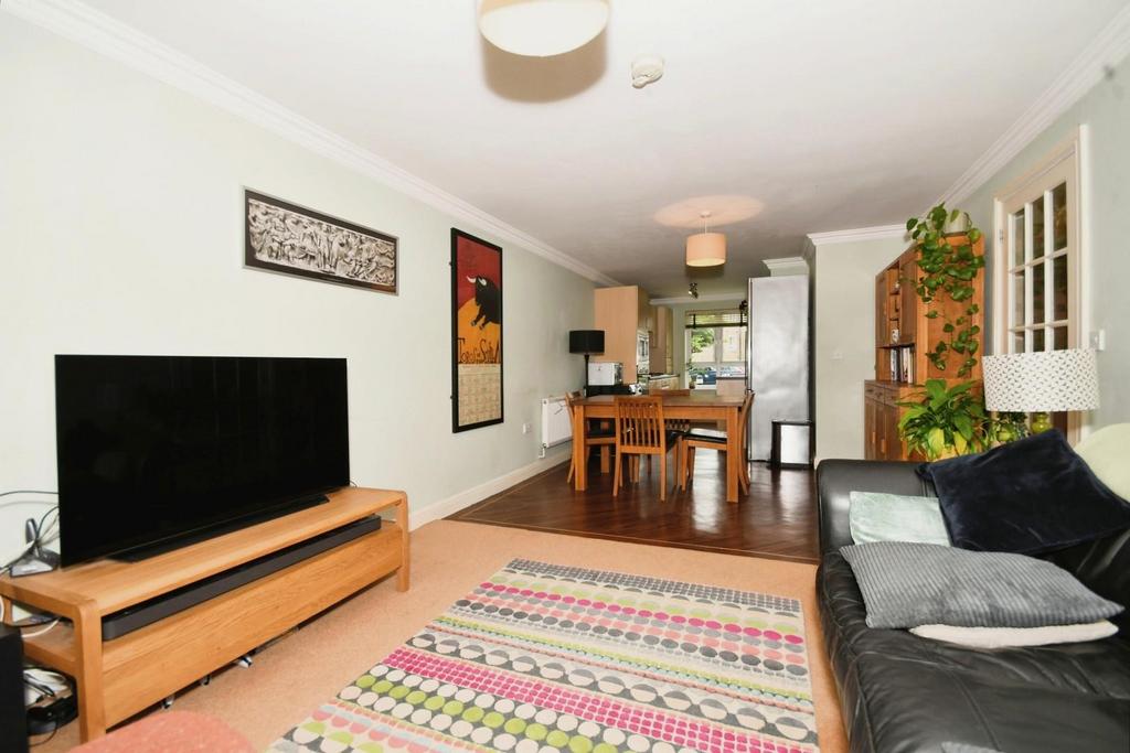 Open plan living area