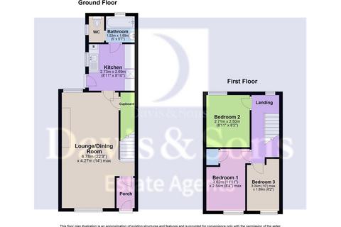 3 bedroom terraced house for sale, Caefelin Street, Llanhilleth, Abertillery, Blaenau Gwent. NP13 2JQ