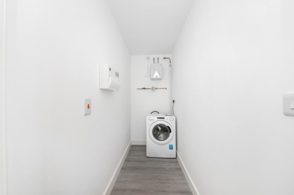 Storage Cupboard with Washing Machine