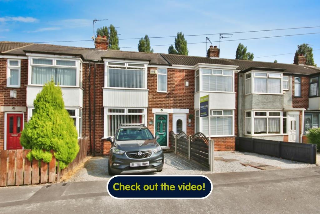 Rockford Avenue, Hull, HU8 8JB 2 bed terraced house for sale £120,000