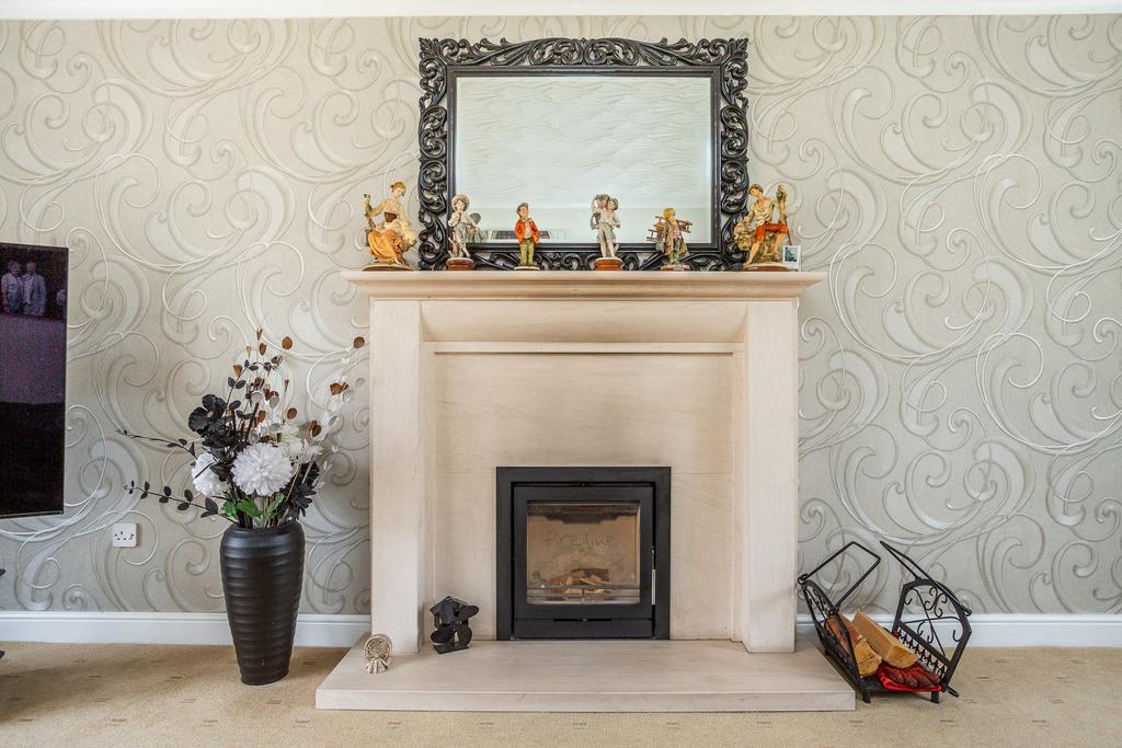 Feature fireplace