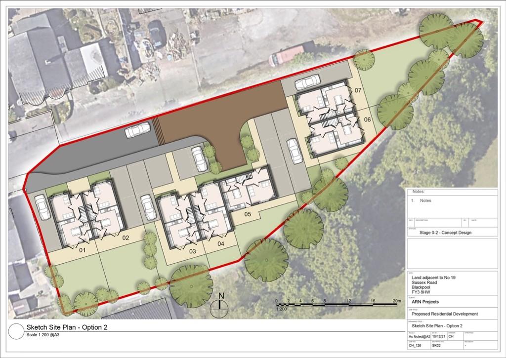 Site plan   option 2