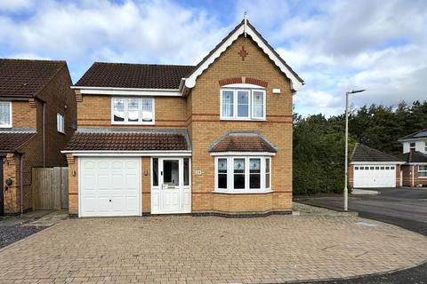 4 bedroom detached house for sale, Hilary Close, Melton Mowbray