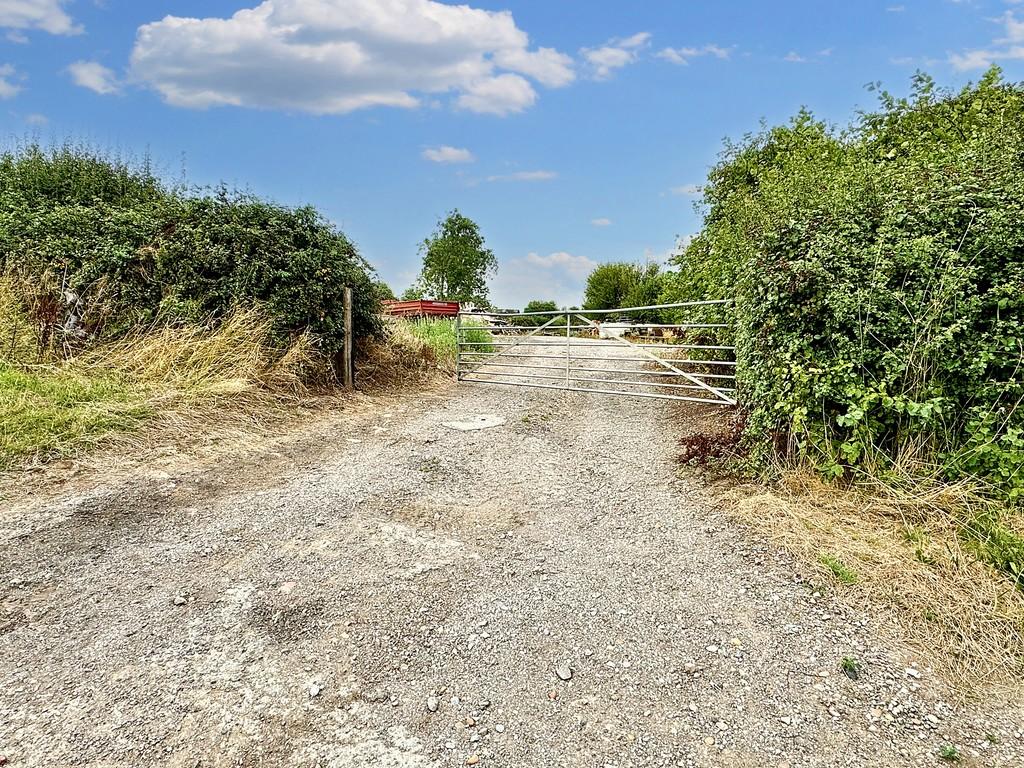 Private Rear Entrance to Property