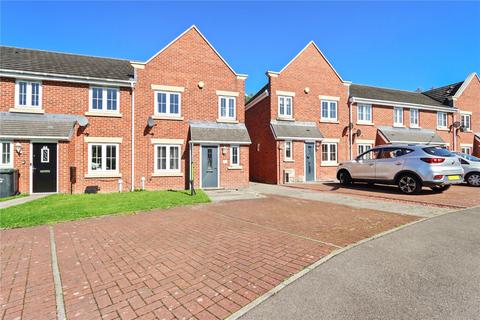 3 bedroom end of terrace house for sale, Arkless Grove, Consett DH8