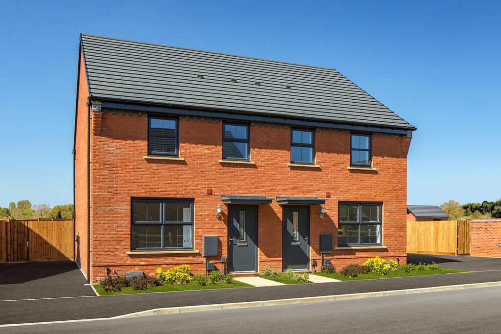 Outside view of The Ashbury 3 bedroom home