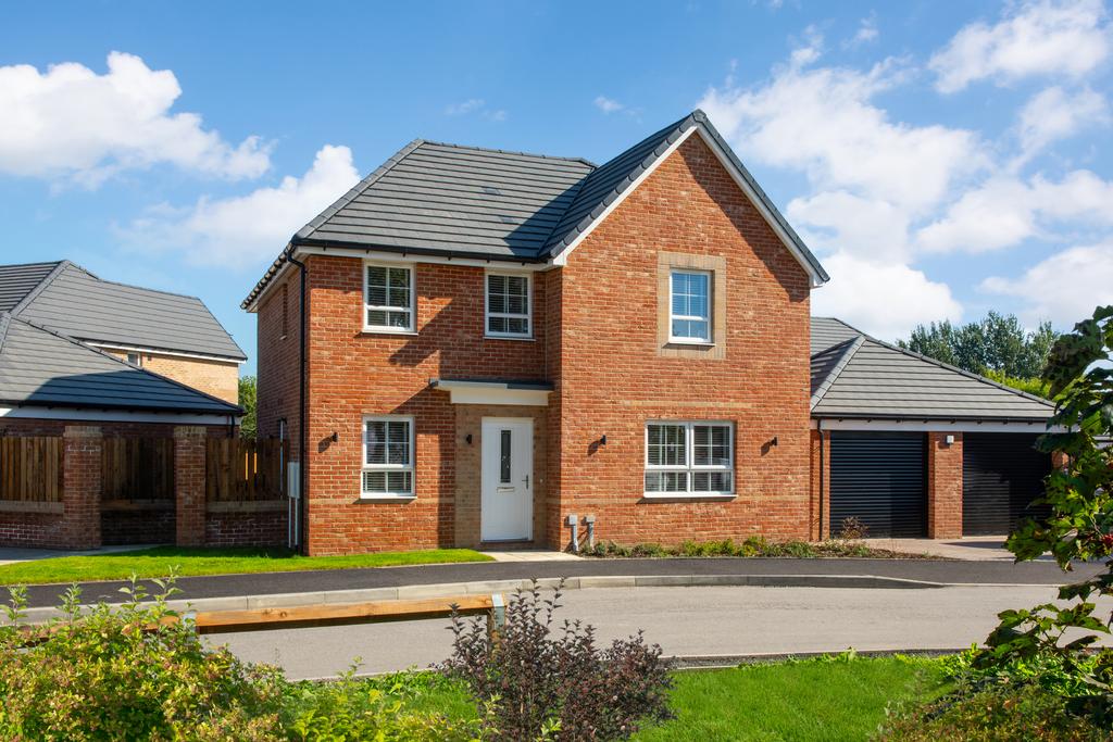 Outside view 4 bedroom detached Radleigh home