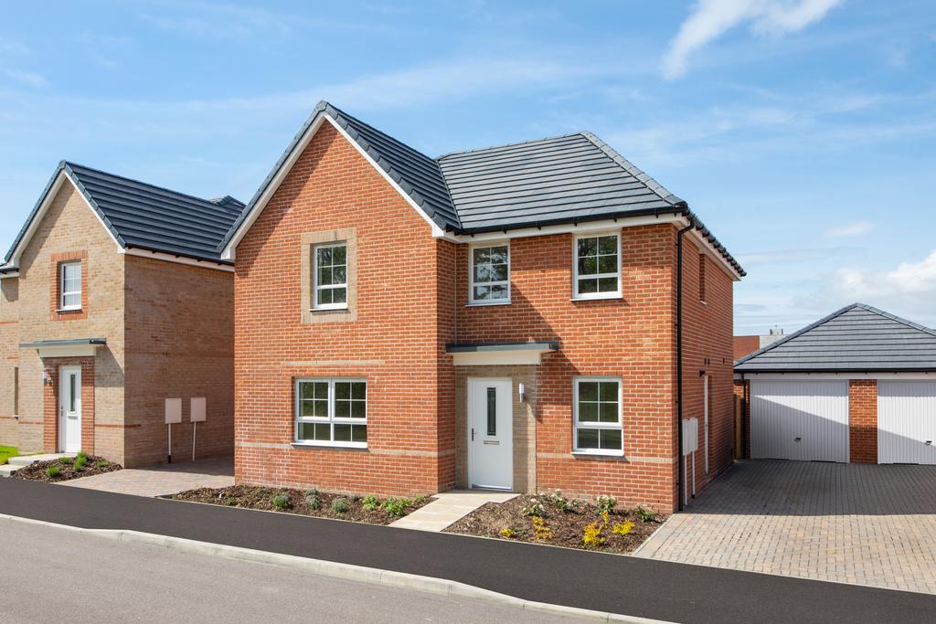 Outside view of 4 bedroom Radleigh home