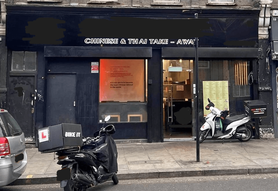 Chinese TAKE AWAY in Kilburn Lane, London