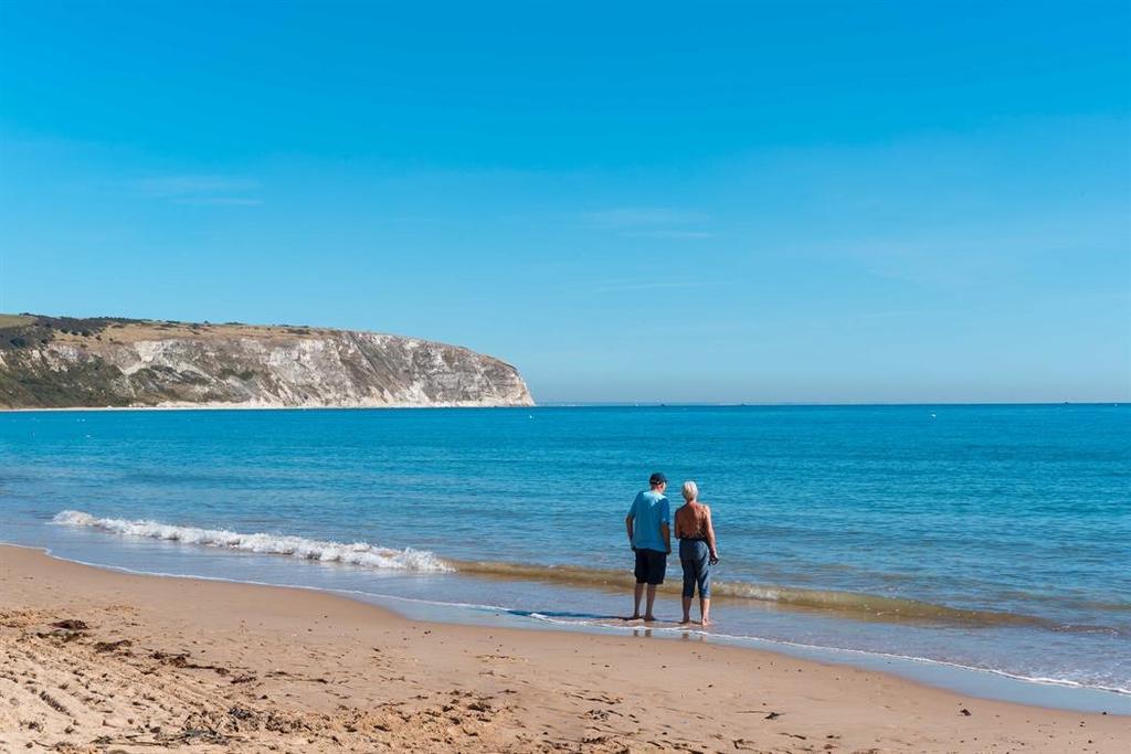 Nearby Swanage Beach