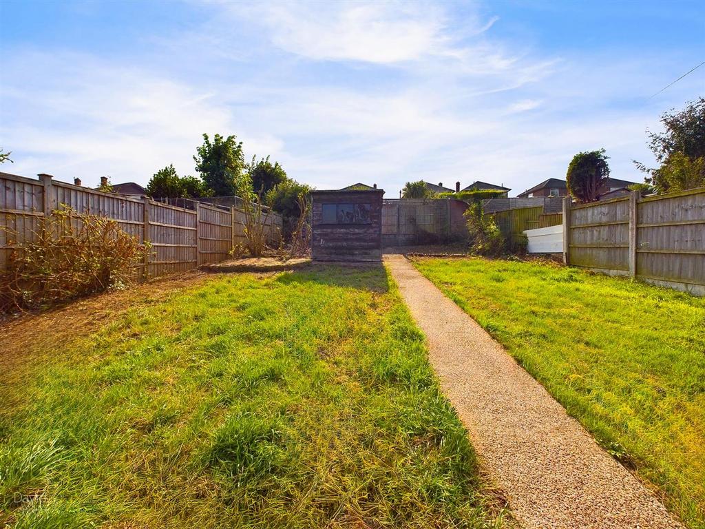 Rear garden