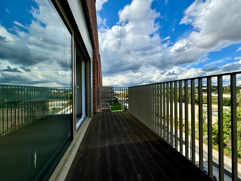 Large balcony