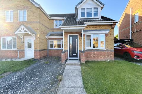 3 bedroom semi-detached house for sale, Holm Hill Gardens, Peterlee, County Durham, SR8