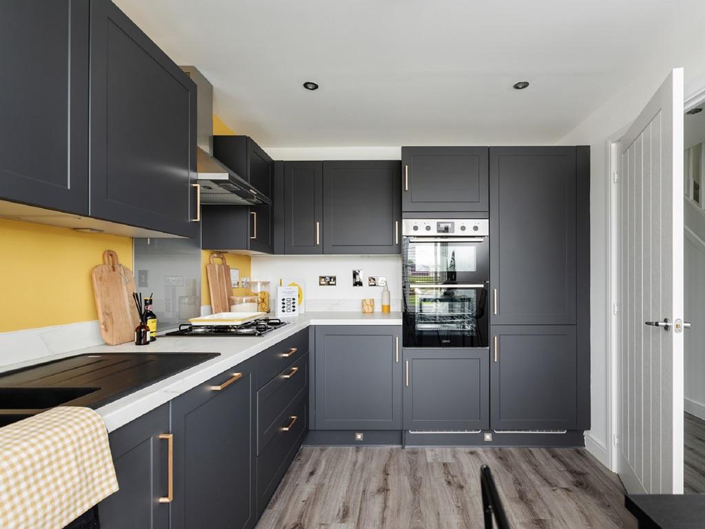 A modern kitchen which can be personalised to...