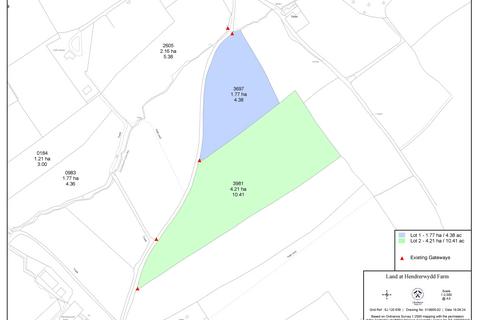 Land for sale, 15 ACRES HENDRERWYDD, DENBIGH LL16