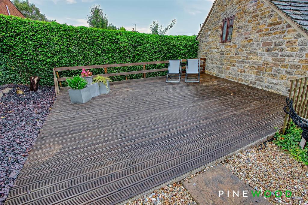 Rear garden