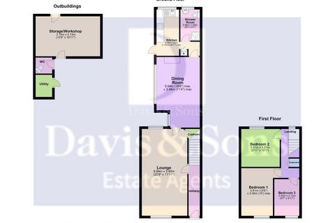 3 bedroom terraced house for sale, Commercial Street, Risca, Newport. NP11