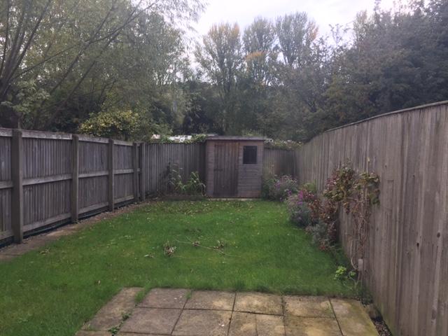 Enclosed rear garden