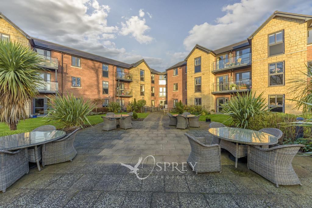 Rear Aspect and Communal patio area