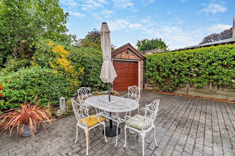 Patio and Garage