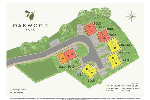 3 bedroom semi-detached house for sale, 9 Oakwood Drive