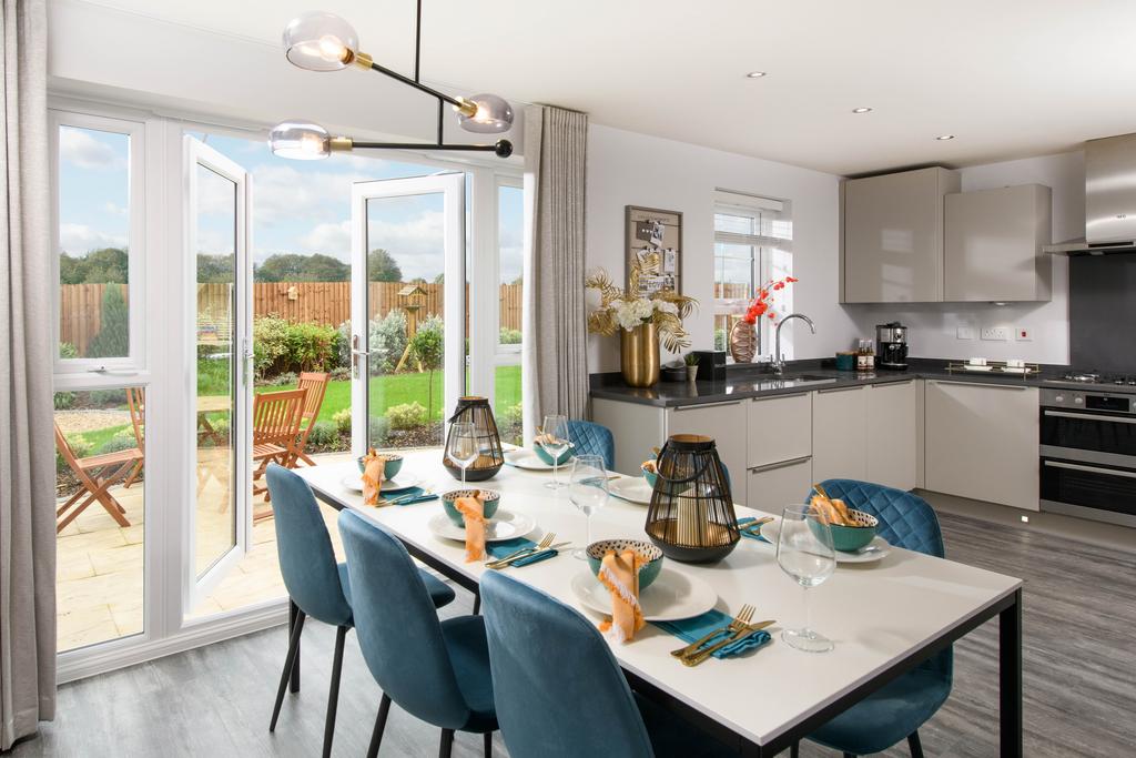 Kitchen inside the 4 bedroom Kingsley