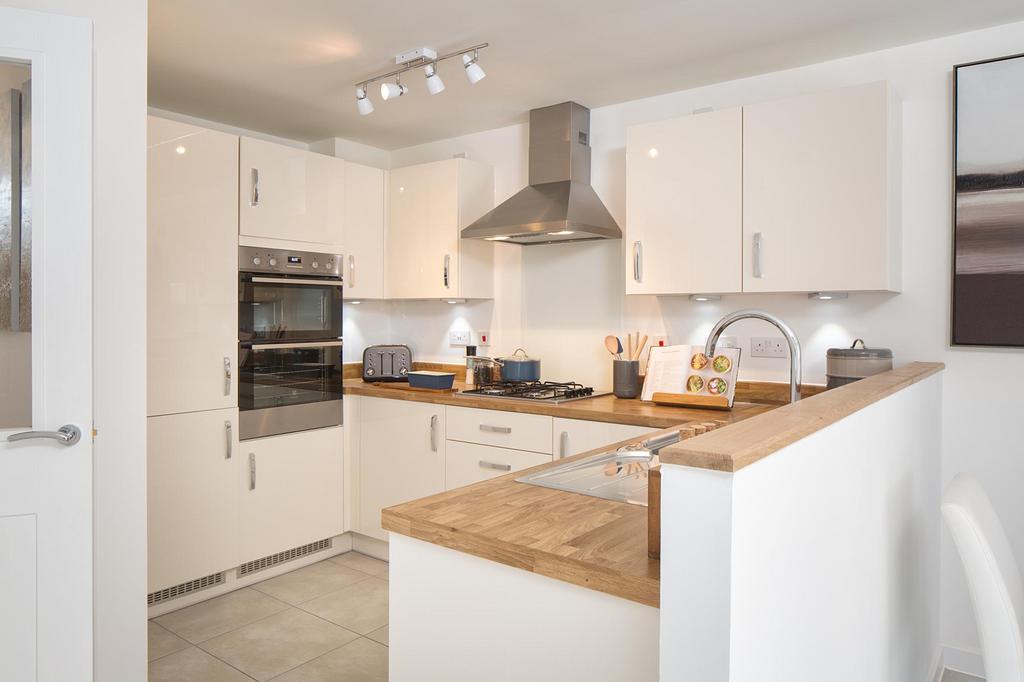 Kitchen in the Greenwood 3 bedroom home