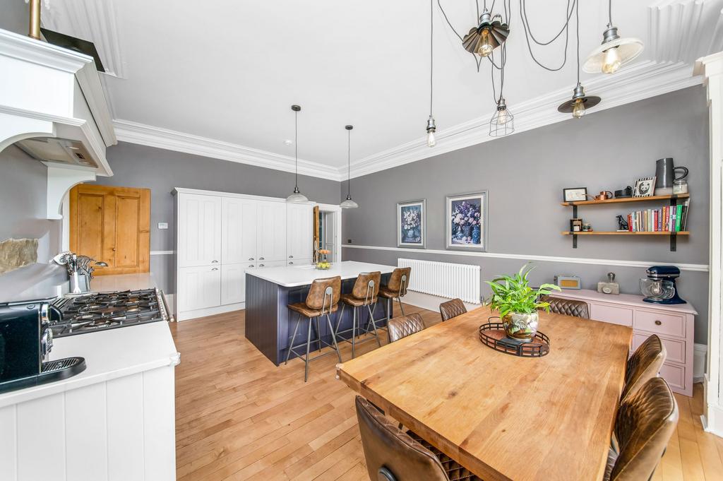 Open plan dining kitchen